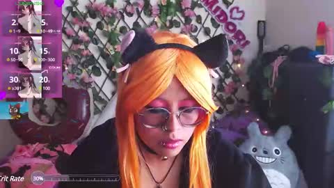 Midori 7u7 online show from January 16, 2025, 5:33 pm