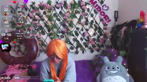 Midori 7u7 online show from January 23, 2025, 4:48 pm