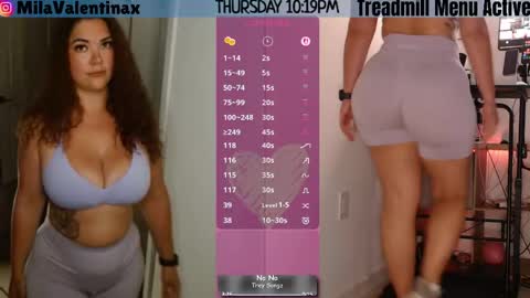 Mila Valentina online show from May 22, 2026, 2:19 am