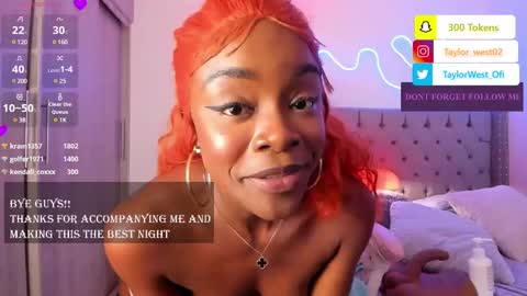 Snapshot of miss_west chatting on March 6, 2025, 12:09 pm Tay Tay Independent Model   online show from March 6, 2025, 12:09 pm