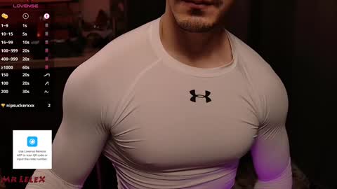 Snapshot of mrlelex chatting on October 1, 2025, 4:46 pm Lelex first king of Laconia and your sex therapist but you can call me Chad Bob or Stuart online show from October 1, 2025, 4:46 pm