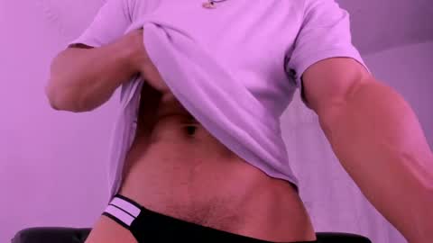 Muscle Man online show from April 12, 2026, 4:01 pm