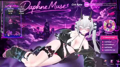 Daphne Musa online show from March 12, 2026, 8:04 pm