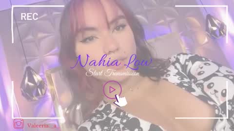 Snapshot of nahia_low chatting on March 6, 2025, 2:30 am  Valeria  online show from March 6, 2025, 2:30 am