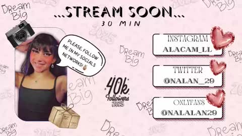 Onlyf4s nalalan29 online show from February 3, 2025, 6:02 am