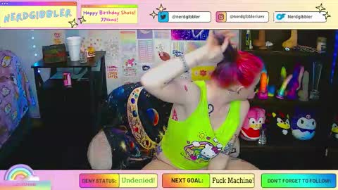 Snapshot of nerdgibbler chatting on November 17, 2025, 6:35 pm NerdGibbler online show from November 17, 2025, 6:35 pm