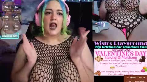 Snapshot of nevermakeawish chatting on February 4, 2026, 4:13 pm Wishs Playground online show from February 4, 2026, 4:13 pm