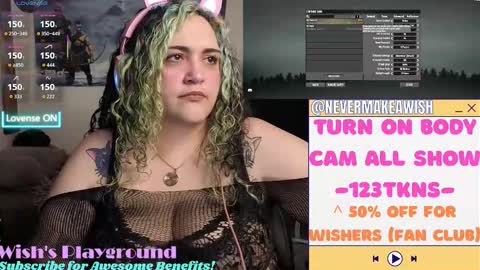 Wishs Playground online show from March 25, 2026, 9:26 am