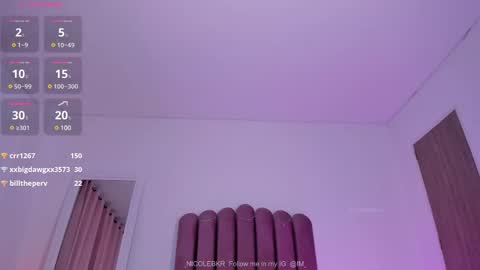 Snapshot of nicole_baker69 chatting on February 28, 2025, 9:25 am Hi Im Ana FOLLOW ME ON IG Analee online show from February 28, 2025, 9:25 am