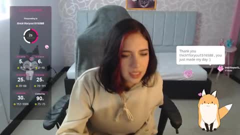 Snapshot of ninfa_ch chatting on December 29, 2024, 2:31 pm Ninfa  online show from December 29, 2024, 2:31 pm