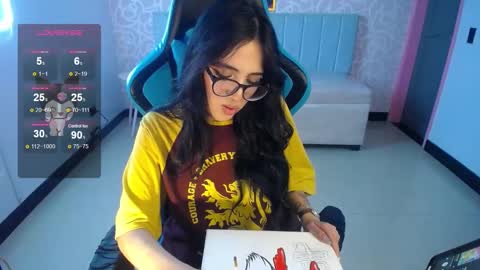 Snapshot of ninfa_ch chatting on February 27, 2025, 7:47 pm Ninfa  online show from February 27, 2025, 7:47 pm