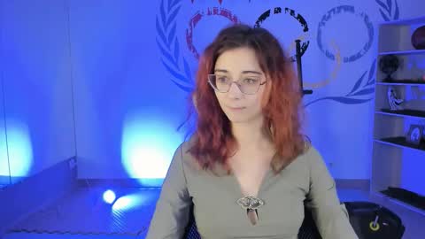 Snapshot of orianna_blade chatting on October 25, 2025, 9:06 am Orianna -  Hi Im into geek culture cosplay crafting LARP games. Shall we play DnD online show from October 25, 2025, 9:06 am