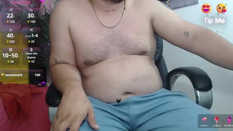 Snapshot of oso_gael chatting on February 7, 2025, 9:15 pm Bear Gael online show from February 7, 2025, 9:15 pm