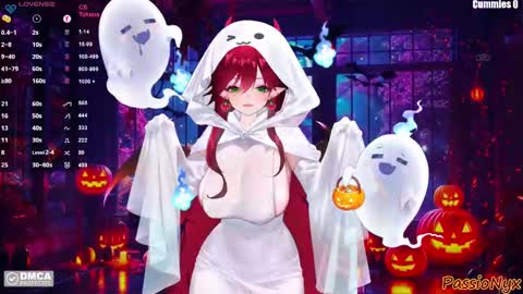 Snapshot of passionyx chatting on October 27, 2025, 2:37 am Succubus Nyx online show from October 27, 2025, 2:37 am