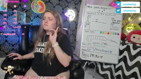 ArtsyHeartsyy online show from December 14, 2024, 5:07 am