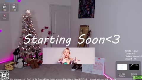Snapshot of petitebrat chatting on December 21, 2024, 10:19 pm PiperAvery online show from December 21, 2024, 10:19 pm