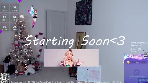 Snapshot of petitebrat chatting on December 23, 2024, 9:18 pm PiperAvery online show from December 23, 2024, 9:18 pm