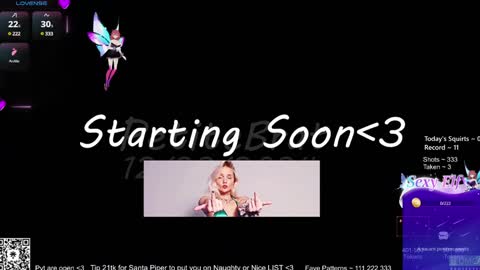 Snapshot of petitebrat chatting on December 24, 2024, 7:55 pm PiperAvery online show from December 24, 2024, 7:55 pm