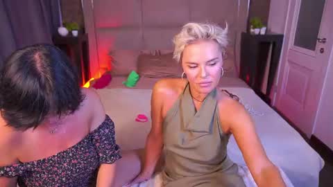 Snapshot of pleasurewecouple chatting on July 21, 2026, 6:49 am Ira brunette and Vika blonde online show from July 21, 2026, 6:49 am