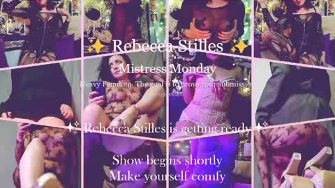 rebeccastilles69 online show from April 27, 2026, 7:01 pm