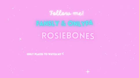 Snapshot of rosiebones chatting on December 2, 2024, 6:43 pm Rosie Bones online show from December 2, 2024, 6:43 pm