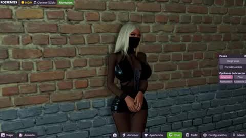 Roxana online show from October 31, 2025, 7:26 pm