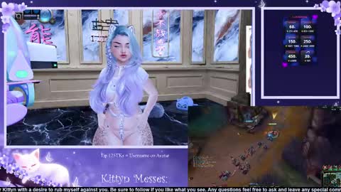 Snapshot of sassykittyn chatting on February 24, 2025, 5:43 am Sassy Sami Kittyn online show from February 24, 2025, 5:43 am