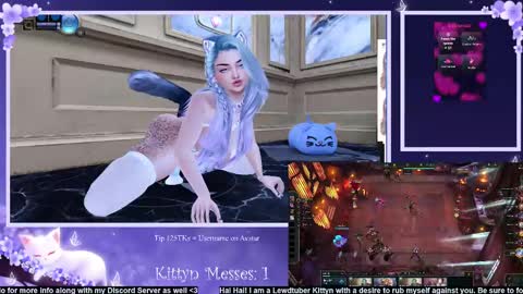 Snapshot of sassykittyn chatting on February 25, 2025, 8:47 am Sassy Sami Kittyn online show from February 25, 2025, 8:47 am