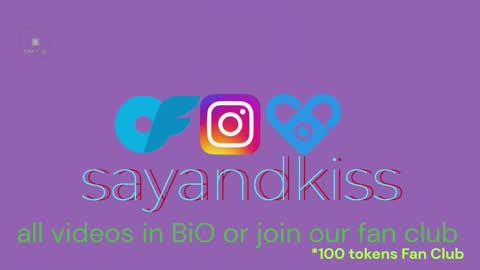 Snapshot of say_and_kiss chatting on February 2, 2026, 11:42 am Say and kiss online show from February 2, 2026, 11:42 am