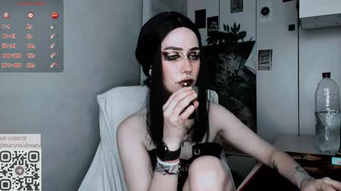 Snapshot of say_mary chatting on September 10, 2025, 12:43 am pronoun she. name Mary. age 21. online show from September 10, 2025, 12:43 am