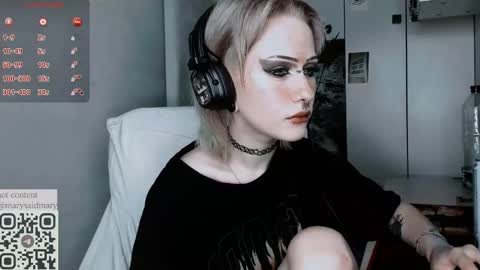 Snapshot of say_mary chatting on September 13, 2025, 1:27 am pronoun she. name Mary. age 21. online show from September 13, 2025, 1:27 am