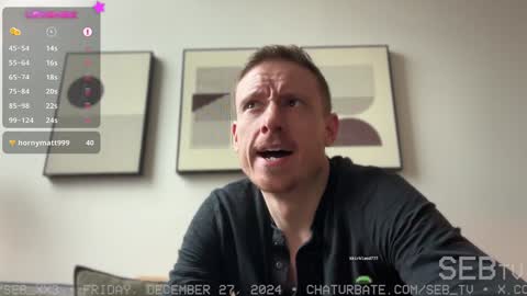 Sebastian online show from December 27, 2024, 7:35 pm