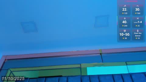 Sebastian online show from October 11, 2025, 8:40 pm