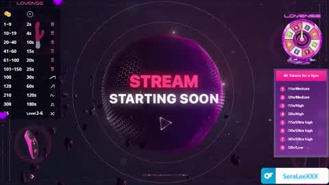 SeraLeeXXX online show from February 19, 2026, 6:37 pm