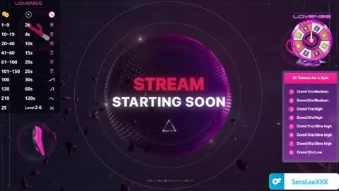 SeraLeeXXX online show from June 2, 2026, 5:37 pm