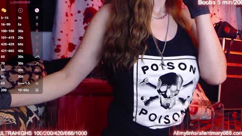 Allmylinkssilentmary666 online show from October 5, 2025, 3:05 am