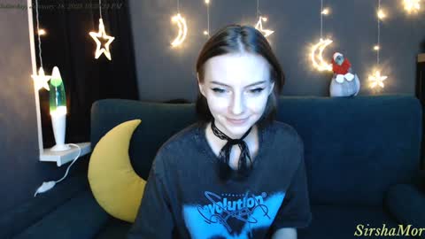 Snapshot of sirshamor chatting on January 18, 2025, 7:37 pm SirshaMor online show from January 18, 2025, 7:37 pm