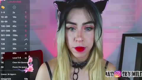 Snapshot of sky_girl1 chatting on January 19, 2025, 7:04 pm Mile online show from January 19, 2025, 7:04 pm