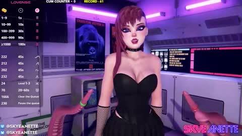 SkyeAnette online show from March 14, 2026, 1:12 am