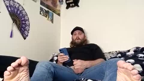 Snapshot of slobberycocklove chatting on May 30, 2026, 8:50 pm Mr King Feet 69 online show from May 30, 2026, 8:50 pm
