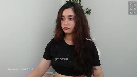 Snapshot of soy_mariana_ chatting on March 3, 2026, 3:23 am M A R I A N A online show from March 3, 2026, 3:23 am