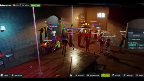 Snapshot of specialextasy chatting on March 3, 2026, 11:27 am Extasy online show from March 3, 2026, 11:27 am