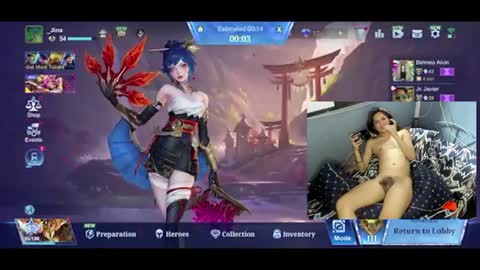 Snapshot of spicygumball chatting on July 17, 2026, 9:27 am Im your asian fantasy online show from July 17, 2026, 9:27 am