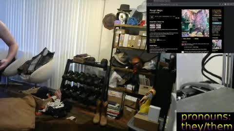 im not actually a man my pronouns are theythem online show from March 23, 2026, 6:45 pm