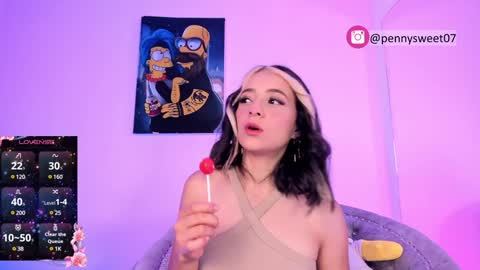 Snapshot of sweet_penny_ chatting on February 8, 2025, 4:36 am Penny  online show from February 8, 2025, 4:36 am