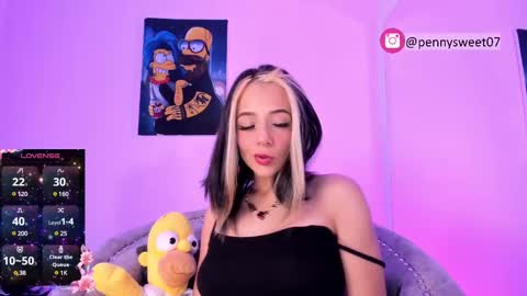 Snapshot of sweet_penny_ chatting on February 9, 2025, 10:43 pm Penny  online show from February 9, 2025, 10:43 pm