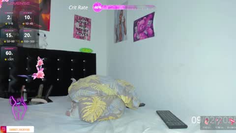 Snapshot of sweet_vickyxx chatting on February 9, 2025, 8:45 pm VICKY BROWN online show from February 9, 2025, 8:45 pm