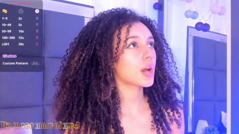 Snapshot of sweetcurly1 chatting on December 3, 2024, 4:50 pm M I A online show from December 3, 2024, 4:50 pm