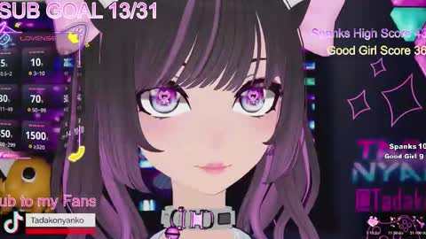 Tadako Nyanko online show from March 14, 2026, 8:14 pm