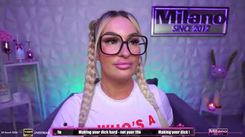 TamaraMilano online show from March 23, 2026, 8:51 am